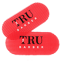 Липучка фиксатор для волос Tru Barber красная 2шт/уп