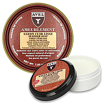 Очисне мило Avel Savon Cuir Lisse Leather Soap, цв. безбарвний, 100/200 мл