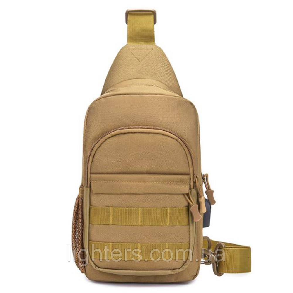 Тактична сумка на одну лямку 4л LG-474, фото 1