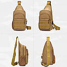 Тактична сумка на одну лямку 4л LG-474, фото 2