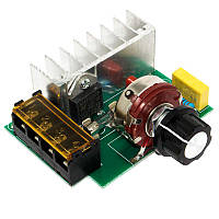 Регулятор потужності - диммер 4000W-LP низькопрофільний 220V фазовий симісторний BTA24-600