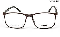 Мужские компьютерные очки в пластиковой оправе (для зрения или нулевки) линзы - Корея