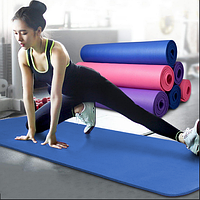 Гимнастический коврик йога мат Power System Fitness Yoga Mat синий для фитнеса йоги, пилатеса и аэробики ФОТО