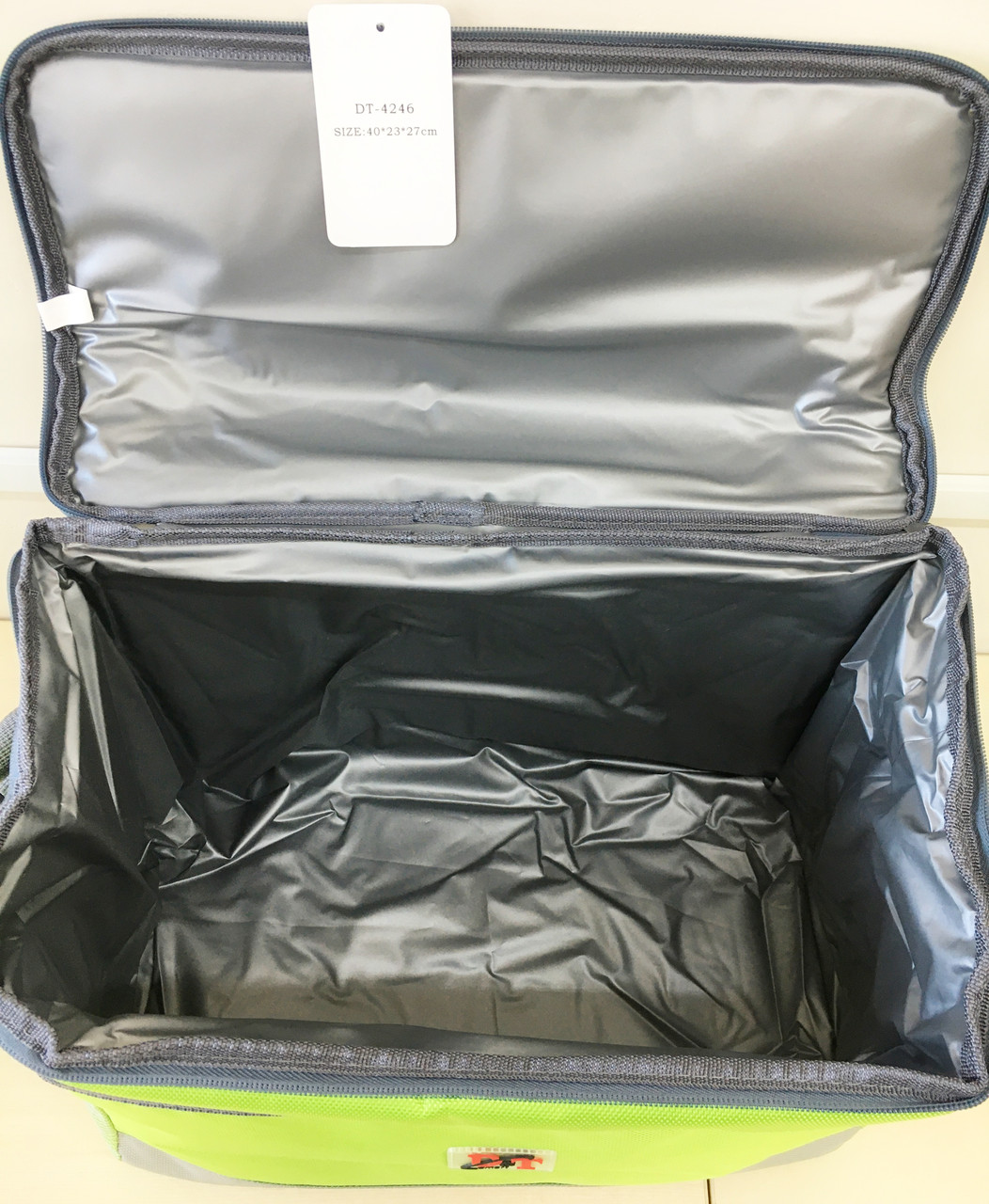 Термосумка DT-4246 25 л, сумка-холодильник, термобокс Салатовый ( код: IBH029G ) - фото 9 - id-p1444218228
