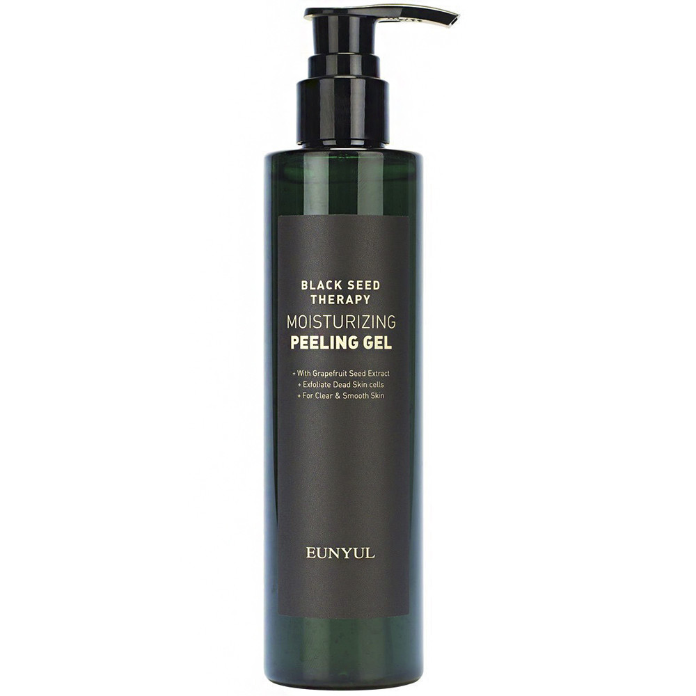 Зволожуючий пілінг-гель для обличчя Eunyul Black Seed Therapy Moisturizing Peeling Gel 200 мл