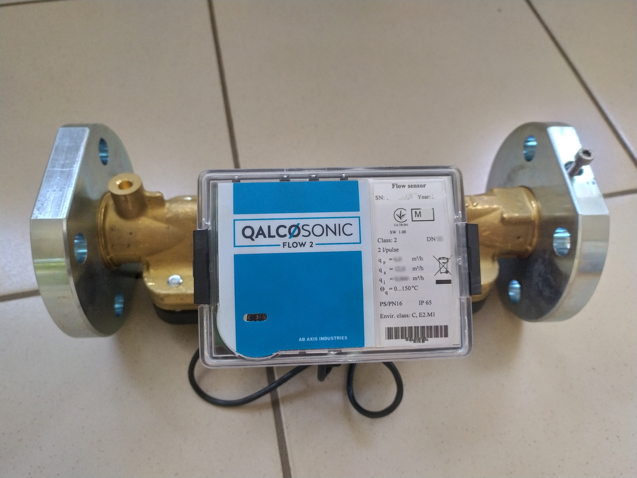 Преобразователь расхода жидкости ультразвуковой QALCOSONIC FLOW 2 DN40 ...