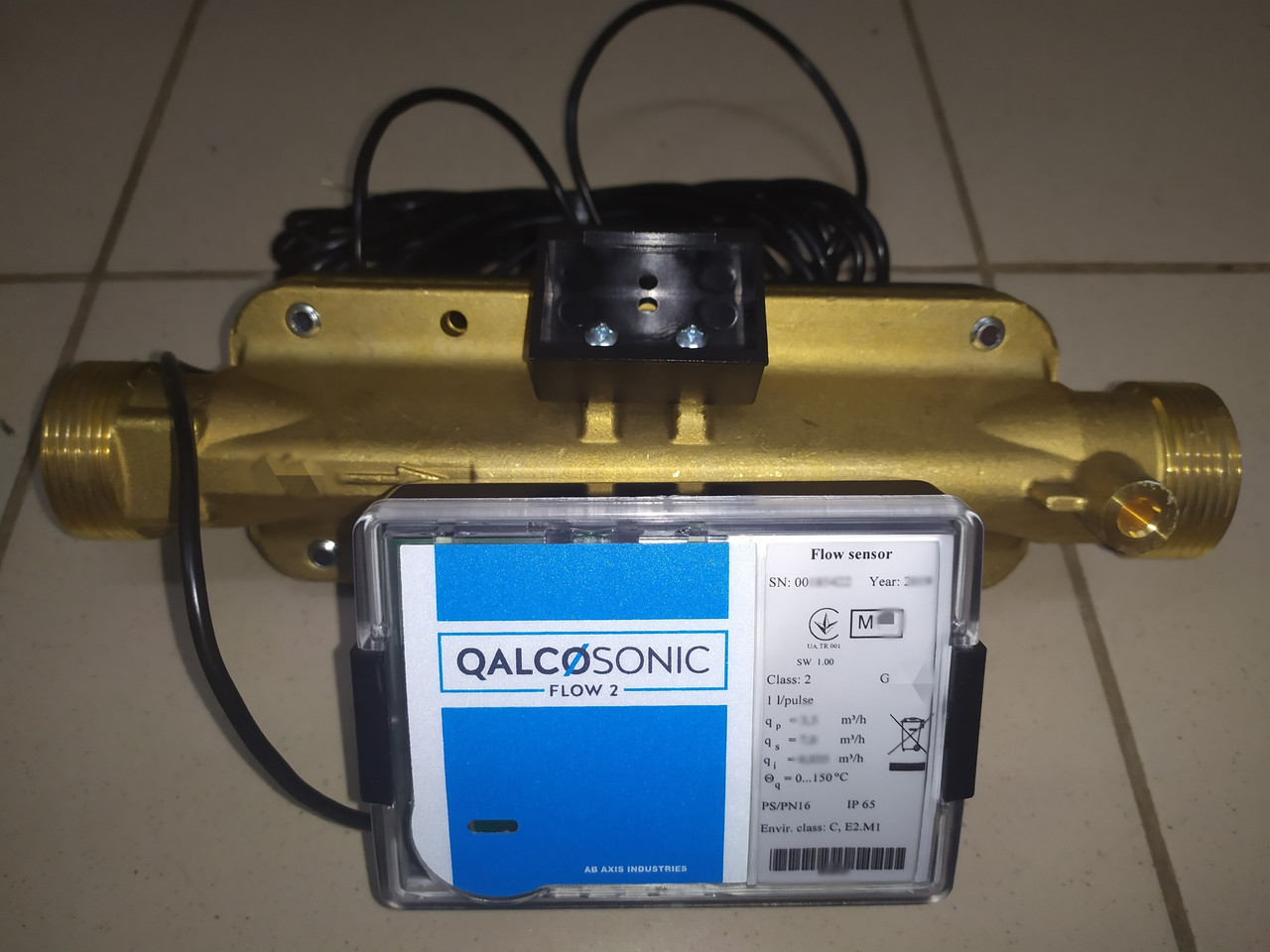 Преобразователь расхода жидкости ультразвуковой QALCOSONIC FLOW 2 G1 ...