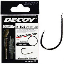 Гачок Decoy K-105 Live bait light 6 12 шт