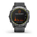 Смарт-годинник Garmin Enduro сталевий з сірим нейлоновим ремінцем UltraFit, фото 3