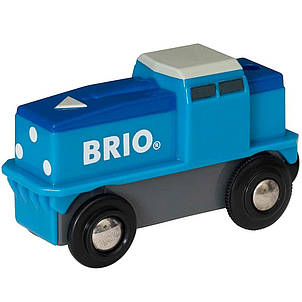 Вантажний локомотив для залізниці Brio на батарейках 33130, фото 3