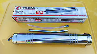 Шприц для заливання оливи 1000 мл INTERTOOL