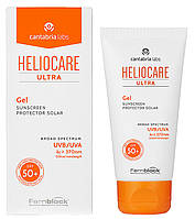 Солнцезащитный гель SPF 50 для комбинированной и жирной кожи Heliocare Cantabria