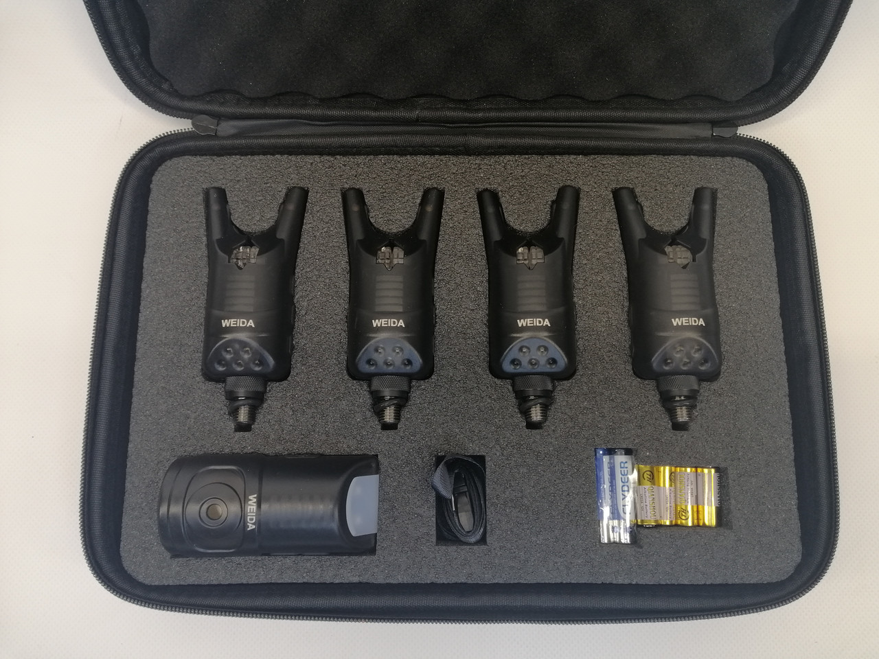 Набір сигналізаторів WEIDA з пейджером в кейсі 217-4