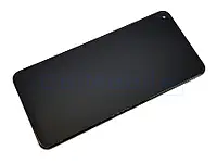 Дисплей Xiaomi Redmi Note 9, Redmi 10X з сенсором чорний + рамка оригінал (Китай)