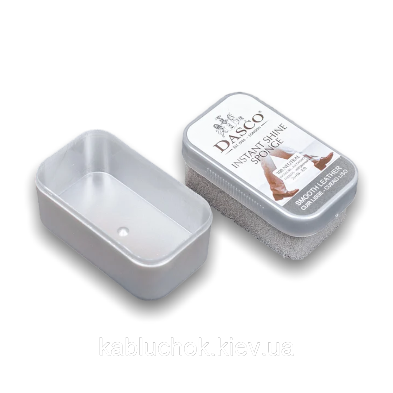 Губка для взуття DASCO Instant Shine Sponge A5672, цв. нейтральний