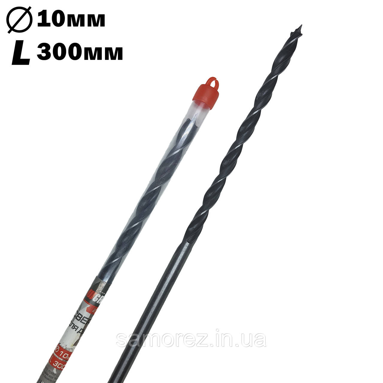 Подовжене свердло для дерева Granite 10х300 мм (1 шт.)