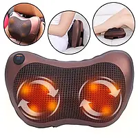 Массажная подушка с инфракрасным подогревом Massage Pillow (Живые фото)