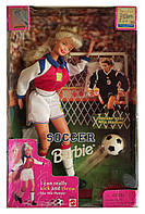 Коллекционная кукла Барби Футболистка Barbie Soccer Mia Hamm 1998 Mattel 20151