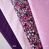 Бязь сливова однотонна, ш. 160 см, фото 4