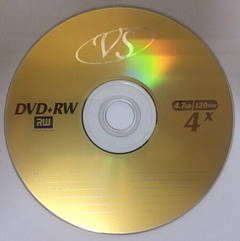 Диск DVD-RW VS 4.7 Gb 4x bulk 50