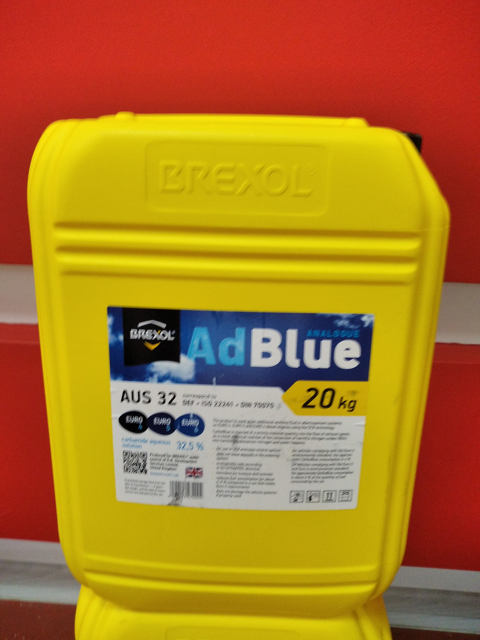 Рідина ADBLUE, "сечовина", EURO5. 20 литров BREXXOIL