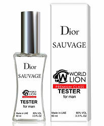 Тестер Christian Dior Sauvage чоловічий, 60 мл
