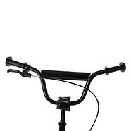 Самокат двоколісний SR 2-046-B, чорного кольору, фото 2