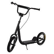 Самокат двоколісний SR 2-046-B, чорного кольору, фото 3