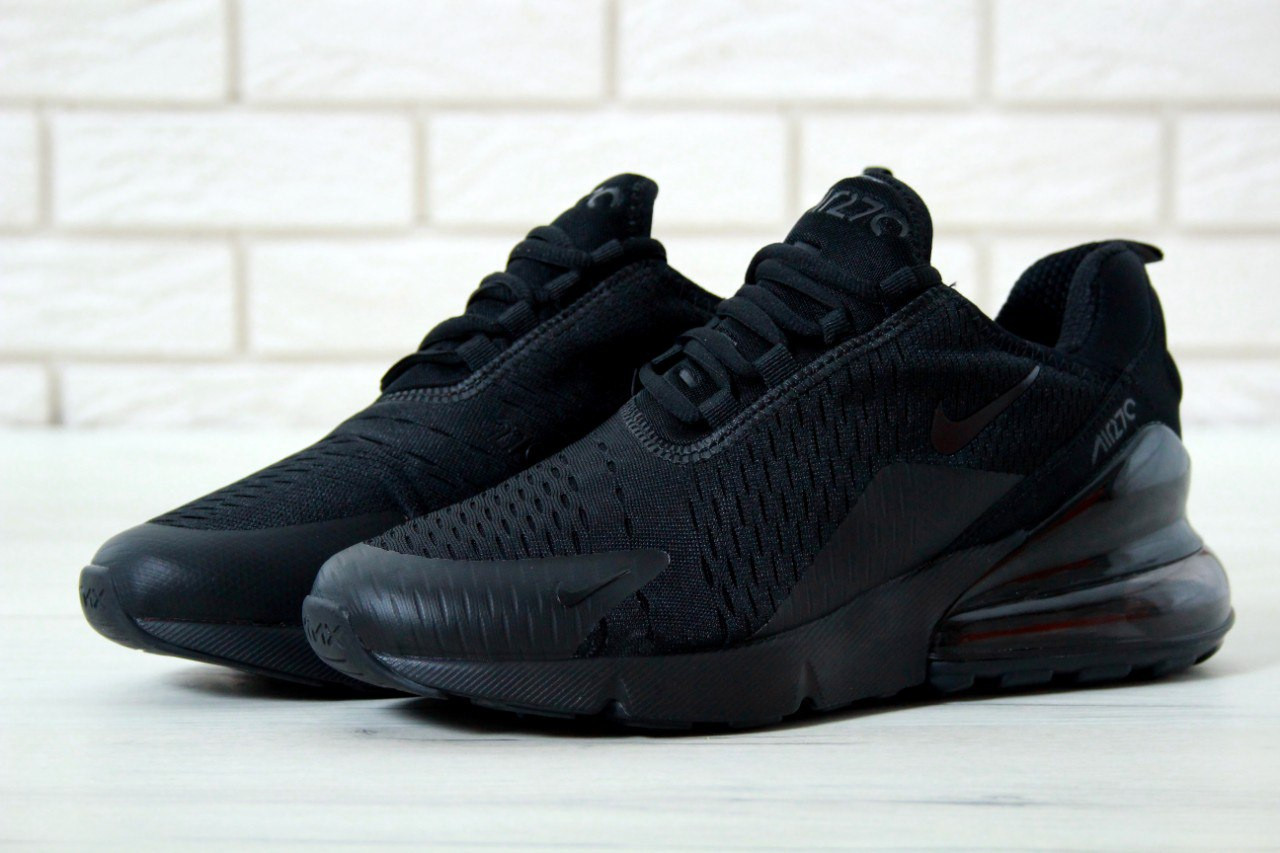 Чоловічі чорні Кросівки Nike Air Max 270