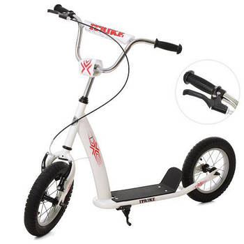 Дитячий двоколісний самокат SR 2-047-W, білого кольору