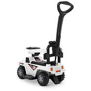 Дитяча каталка-толокар M 4231L-1,білого кольору, фото 6