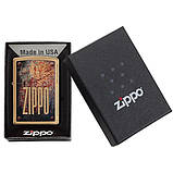 Запальничка Zippo 29879 Rusty Plate Design, фото 3