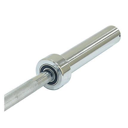 Професійний гриф олімпійський прямий для штанги хром Stein Olympic Bar Ø 50 мм довжина 152см вага 320 кг, фото 3