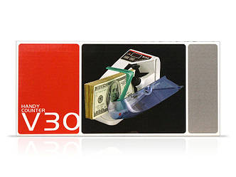 Рахункова машинка для банкнот ручна V30 20шт 9758