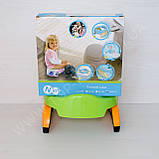 Дорожній горщик накладка на унітаз Potette Plus 2в1 (синій), фото 2