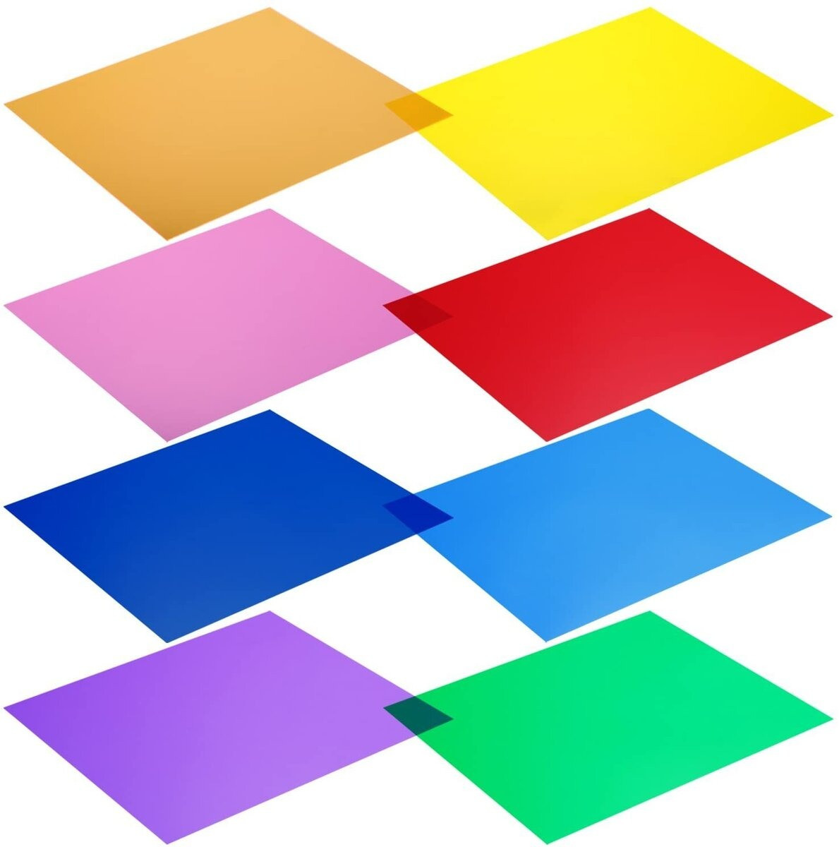 Набір гелевих світлофільтрів 30x30 см "Colour Pack 8", плівка для фотознімання
