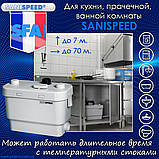 Санітарний насос для кухні, пральні, ванної кімнати SANISPEED, фото 3
