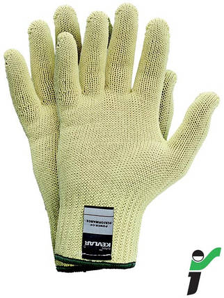 Рукавички захисні трикотажні RJ-KEVLAR Y, фото 1