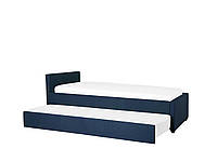 Кровать-раскладушка 90 x 200 см синяя MARMANDE