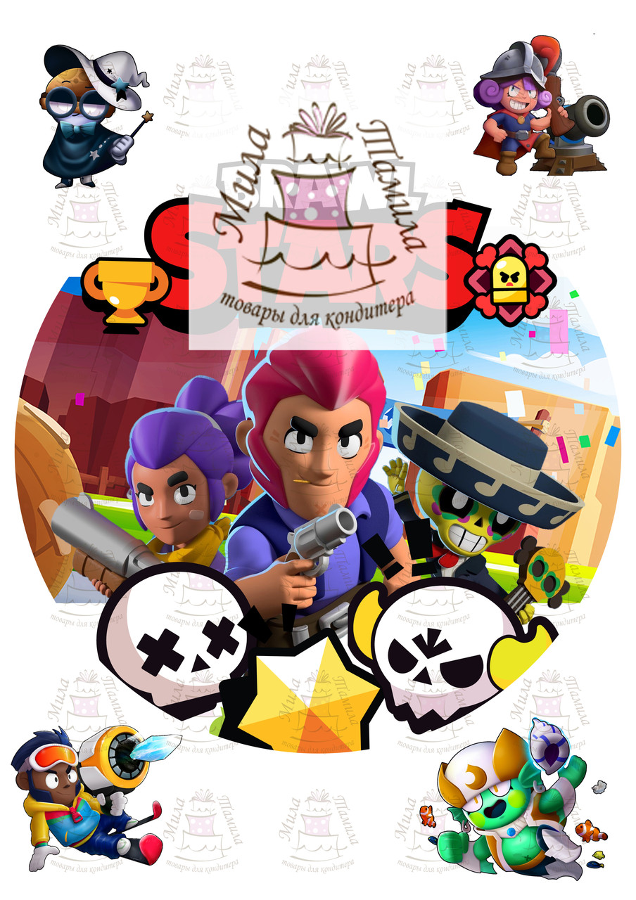 Вафельна картинка на торт (100437)