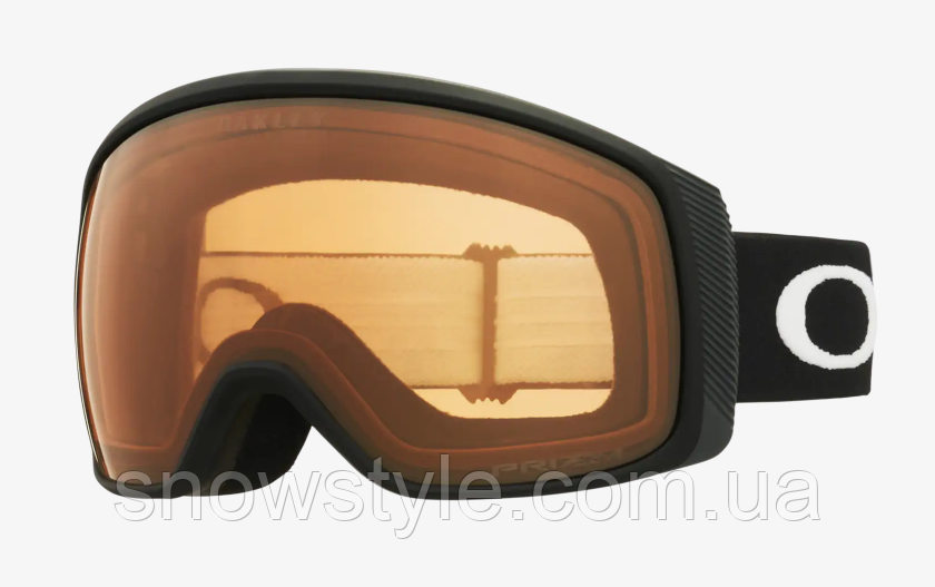 Гірськолижна маска Oakley Flight Tracker M (XM) Matte Black лінза Prizm Persimmon