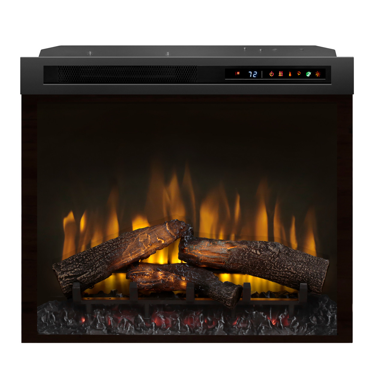 Електрокамін Dimplex Symphony XHD 28 (XHD28L-INT) ефект полум'я OptiFlame. Ефект мерехтливих дров.