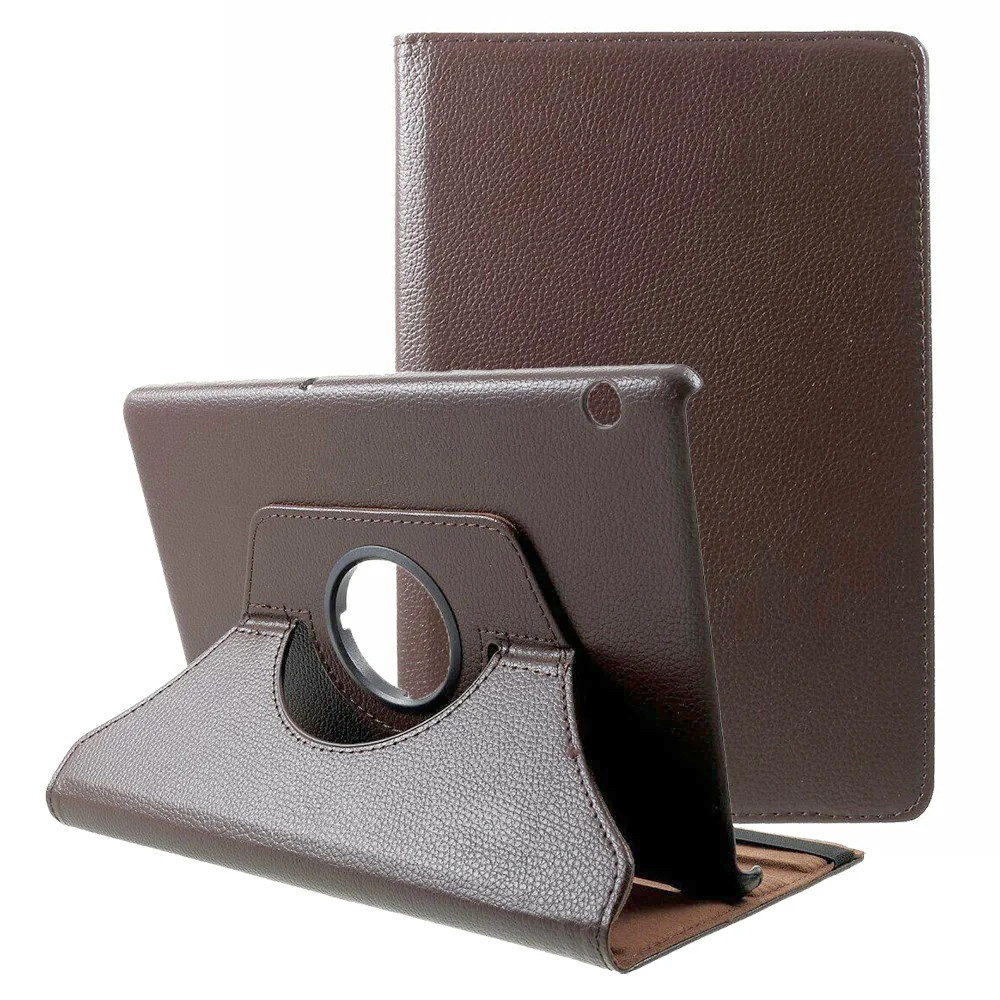 Чохол-книжка Rotating Case для Huawei MediaPad T5 10.1 (Wake / Sleep) Brown