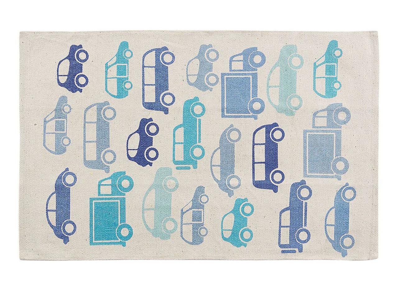Дитячий автомобільний килим 60 x 90 см синій MADURAJ, фото 1