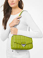 Сумка Michael Kors Soho Extra-Large Quilted Leather Shoulder Bag Lime (30F0S1SL3L)