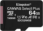 Карта пам'яті Kingston microSDXC 64Gb Canvas Select Plus A1 UHS-1 (R-100 Mb/s)