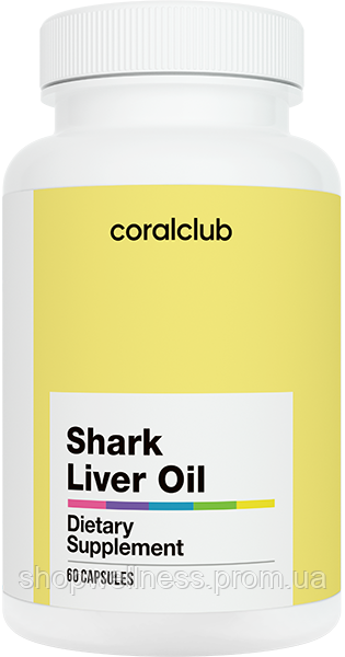Жир печінки акули Кораловий клуб, Coral club
