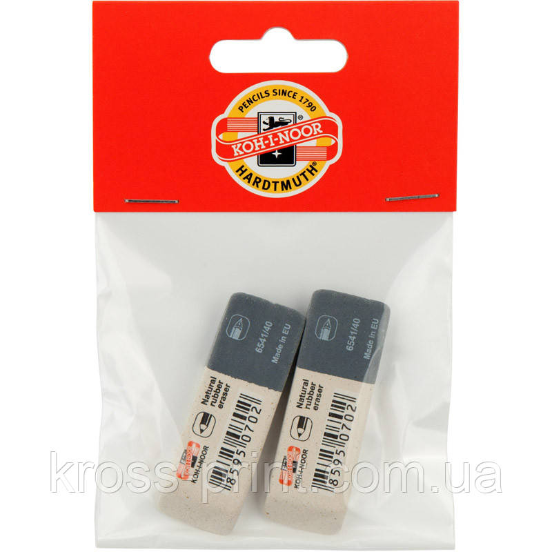 Ластик SunPearl 6541/40 (п-г 2 шт.)