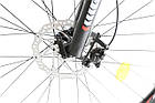 Гірський велосипед рама 19" обладнання L-TWOO 1*12 гальма Hidraulic SHIMANO вилка повітря Crosser SHADOW 29", фото 4