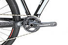 Гірський велосипед рама 19" обладнання L-TWOO 1*12 гальма Hidraulic SHIMANO вилка повітря Crosser SHADOW 29", фото 8